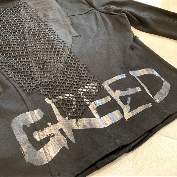 h.Naoto Anarchy Japanese punk goth fitted jacket - Picture 10 of 12